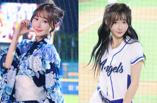 朱朱在富邦啦啦队跳了6年，除了为应援曲献声，还多次在球场LIVE重现原音。（图／IG@piglet_lu）