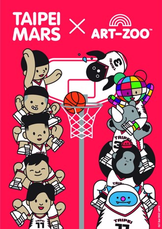 TPBL》超萌結合！臺北戰神攜手Art-Zoo Q版球員童趣登場