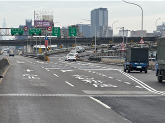 華江橋匝道提前分流 往永和、新店車流縮短約400公尺