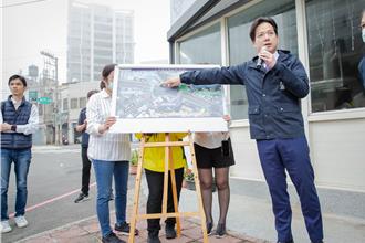 天府路延平路路口改善方案出爐 增設庇護島縮短行穿線