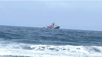 勇鷹高教機打撈超過半個月 作業船持續搜索