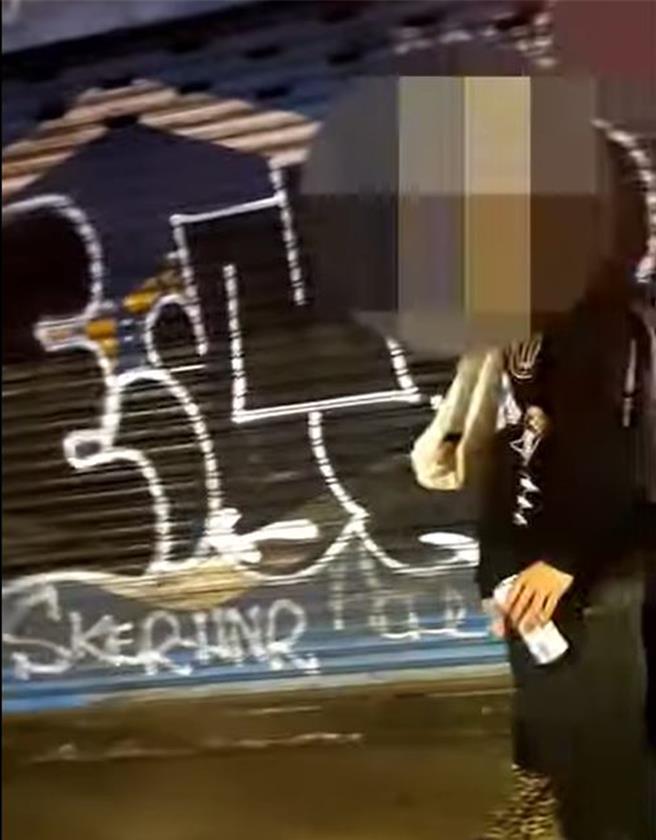 涂鸦艺术风行，根据台北市环保局统计，大安区违规涂鸦件数不仅有增加趋势，也成为台北市违规件数最多行政区。台北市环保局表示，将持续加强稽查涂鸦热点。（翻摄耿葳脸书）