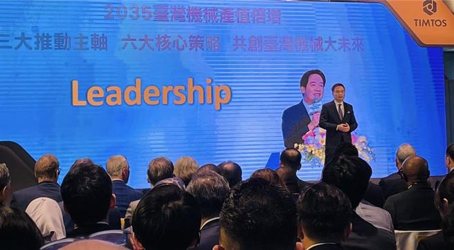 TIMTOS工具机展开展爆棚，黄志芳：吸引逾4000重量买主来台。图／李丽满