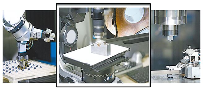 专业于碳化钨与CNC转位刀片生产制造的元磁特殊金属，是台湾生产舍弃式刀片的先驱。图／元磁特殊金属提供