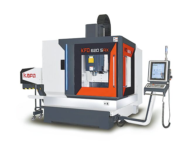 高鋒五軸加工機620-5AX   圖／業者提供