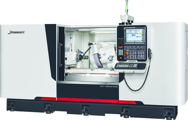 鍵和機械螺紋磨床JHT-4010CNC，搭配智慧磨床解決方案，將在本屆TIMTOS亮相。圖／業者提供