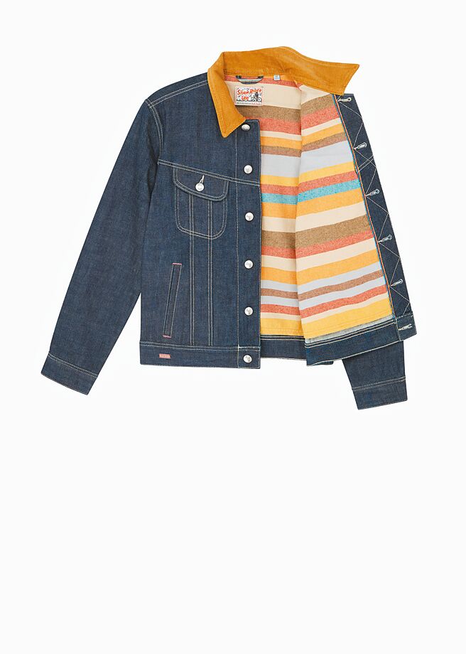 Paul Smith x Lee经典STORM丹寧夹克，售1万6800元。（蓝钟提供）