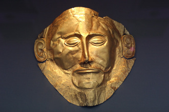 垃圾堆下挖出商代「黃金扇貝面具」 專家曝祕辛