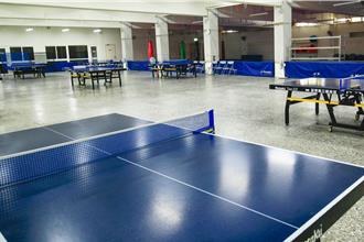 苗县立体育馆桌球场40年首铺PVC地垫 打造友善运动环境
