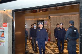 竹聯幫主黃少岑6日告別式  北市警出動逾400名警力強勢執法