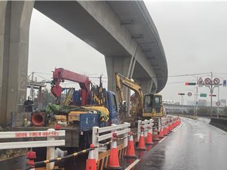 中壢中豐北路3路口 改「偏心式左轉」4月完工