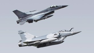 首架幻象2000-5F 戰鬥機 疑似出現烏克蘭上空