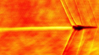 NASA發布超音速實驗機XB-1 突破音障的驚人影像