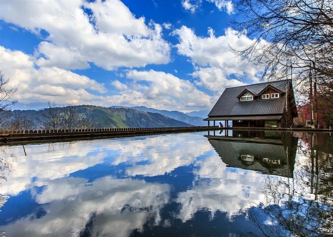  武陵农场位于臺中市，农场内阡陌纵横，为四季宜人的度假胜地。（辅导会提供）