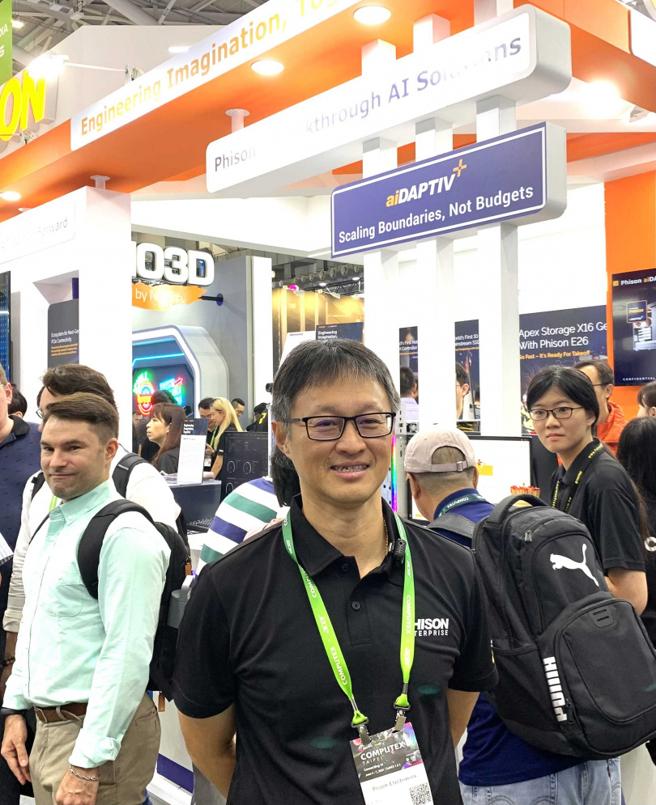 群联执行长潘健成近期成了超级业务员。（图／报系资料照）