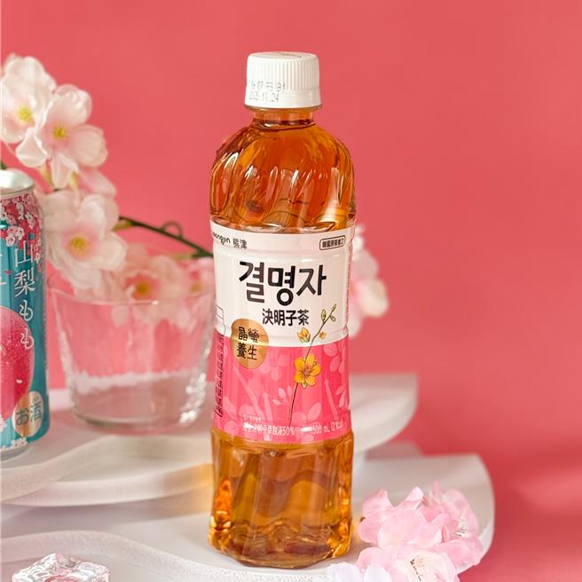 7-11「韩国熊津决明子茶」，39元。（7-11提供／朱世凯台北传真）