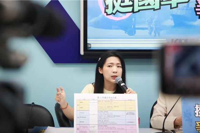 国民党立委徐巧芯表示，顾立雄误会了，她提出的是法案，不是预算，立委有提案权，且方案已考量财政可行性，不会影响国家财政。（徐巧芯提供／张睿廷台北传真）