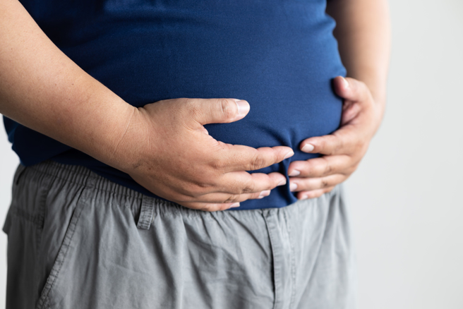 全台千万人肥胖！恐增200种疾病风险，医曝2招快速检测。（示意图，Shutterstock／达志）