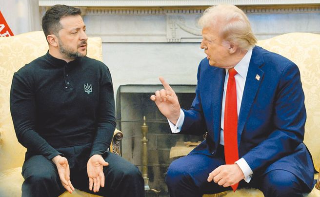 泽伦斯基日前与川普在白宫爆发激烈口角。(资料照片)