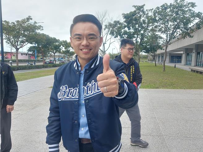 国民党立委洪孟楷。（张铠乙摄）