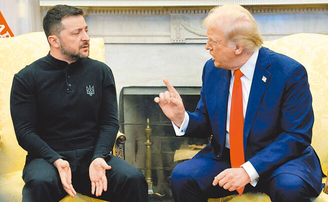 川普的死忠粉丝麦库恩贴文宣称，川泽会交锋其实经过「事先安排」。（路透）