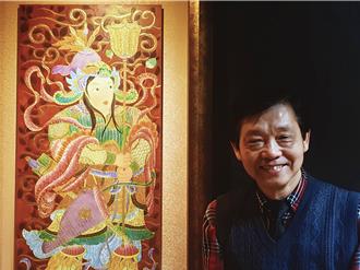 全台獨有清宮琺瑯彩瓷 華梵佛藝碩士林發權個展秀手藝