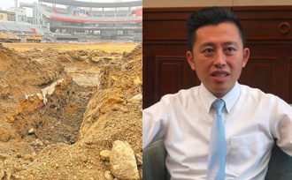 新竹棒球場鋼筋量不足 覆土回填12天畫面消失 網呼叫小智