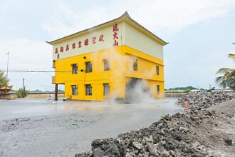 屏東萬丹泥火山地質公園 喊卡