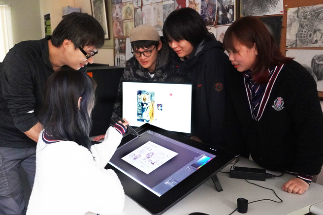 大叶大学多媒体学程打造全国首创的动漫文化商品设计课程（图/大叶大学）