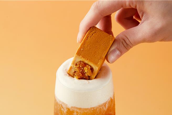 饼皮灵魂特制奶酥奶盖。（Odd One Out 提供）