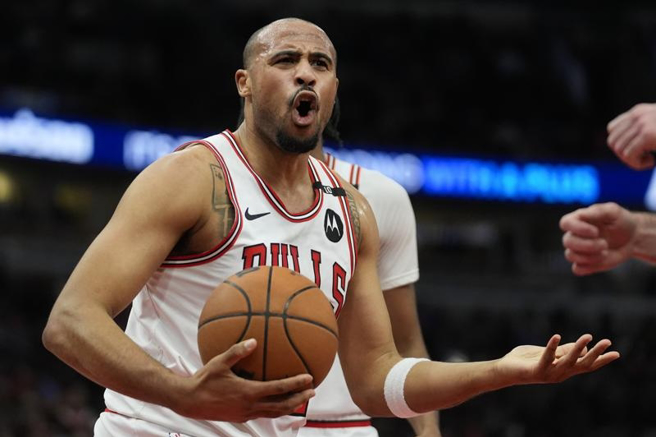 公牛前锋Talen Horton-Tucker（美联社）