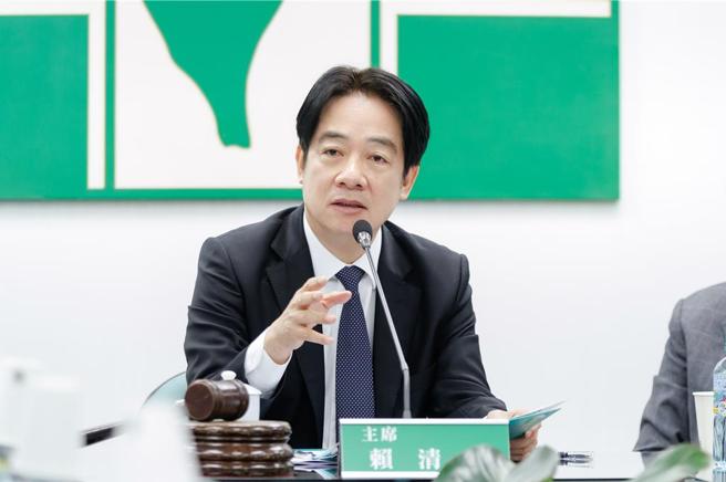 兼任主席总统赖清德5日表示，面对变局，台湾没有分裂的本钱。（民进党资料照）