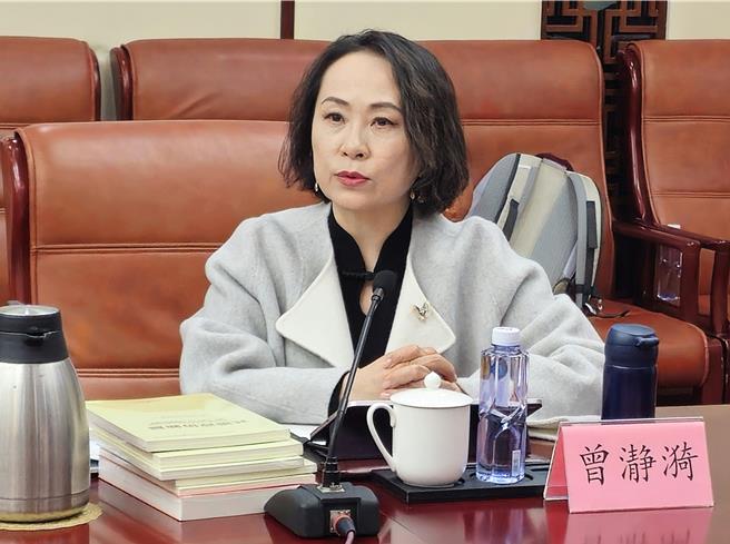 大陸政協委員曾瀞漪鼓勵台青走出舒適圈：別被意識形態框限發展可能。（藍孝威攝）