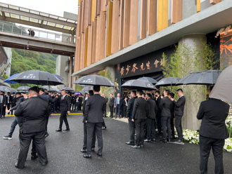 竹聯幫主黃少岑告別式   警嚴格設限成「史上簡約」黑幫喪禮 