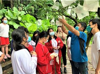 新北八里國中與日本戶澤學園線上交流 深化食農教育內涵