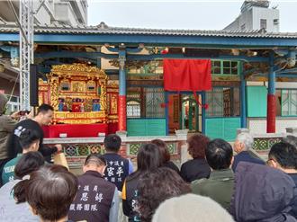 原嘉義城隍廟戲台變身林宅時敏堂 歷史建築開放參觀吸人潮