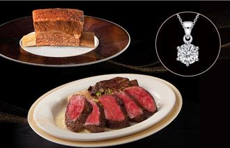 吃王品牛排抽43萬鑽石項鍊 帶骨酥烤牛小排新登場、相片拿鐵寵客