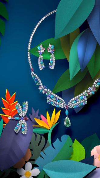 海瑞溫斯頓春季珠寶 為女人打造美麗花園