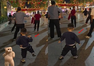 全广场舞他最靓！ 3岁半陆童「妖娆舞姿」竟是男儿身