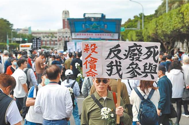 國民黨推反廢死公投反制大罷免。（本報資料照片）