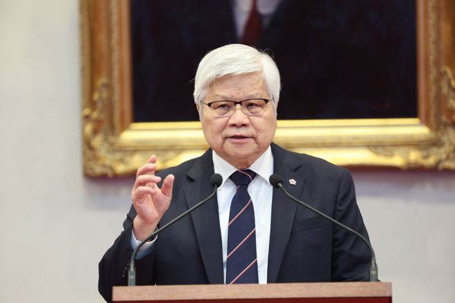 台积电董事长魏哲家昨在总统府说明投资美国一事。（资料照／杜宜谙摄）