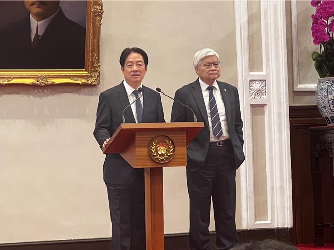 赖清德总统今表示，政府在台积电赴美投资过程中，并没有接受到来自美国的压力。（游念育摄）