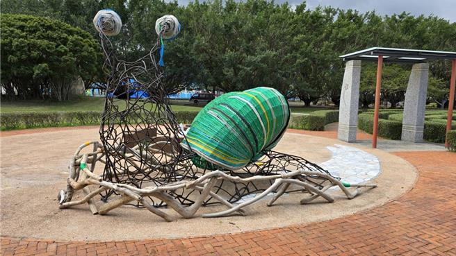 馬耀《祖母綠》。（花蓮縣府提供／王志偉花蓮傳真）