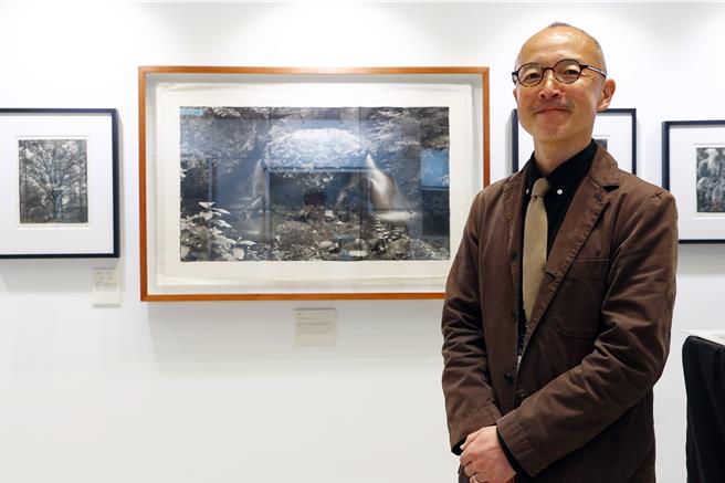 是来自日本的摄影家小林伸幸。（邓博仁摄）