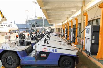 桃园机场多管齐下减碳1.72万公吨 力拼永续航空生态圈