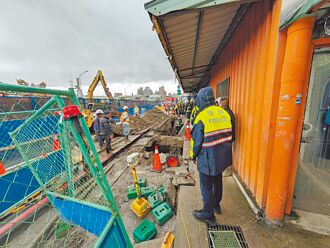 樹林 下水道工程坍塌 壓死70歲工人