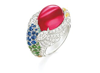 HARRY WINSTON彩寶鑽石勾勒春天生命力