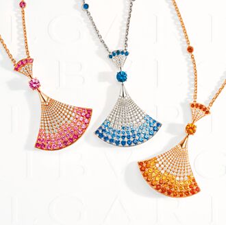 BVLGARI扇形彩寶 彰顯女神萬種風情