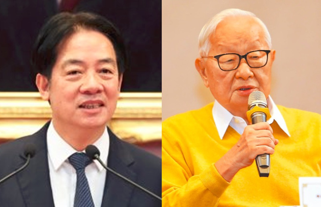赖清德(左)昨日透露，曾为台积电投资美国一事亲访创办人张忠谋（右）（合成图／示意图／杜宜谙摄、资料照）