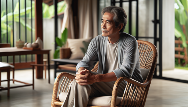 男子月讨5000元扶养费，儿子却不愿意理他，法官驳回声请理由曝光。（示意图、与本案无关／AI生成）